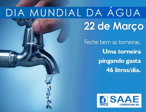 22 de Março DIA MUNDIAL DA ÁGUA